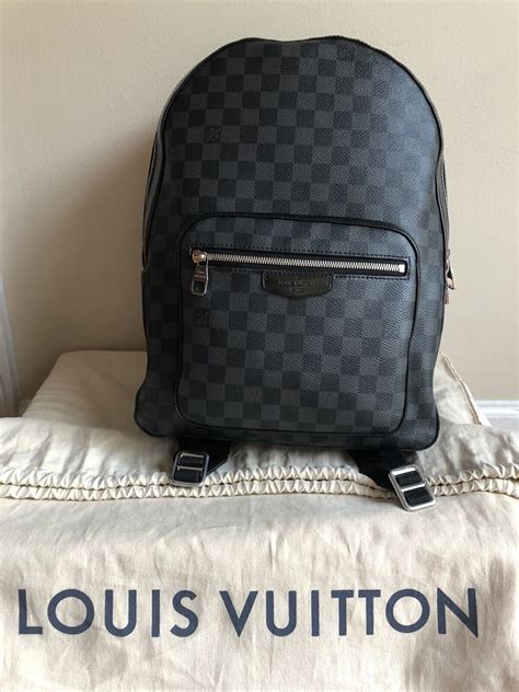 louis vuitton backpack secondhand|authentic Louis Vuitton backpack.